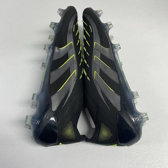 adidas Predator Elite Laceless FG Electric Stealth Pack JI1078 Size 10.5 Soccer